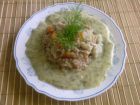 Снимка 1 от рецепта за Кайма с ориз и зеленчуци в сос от копър