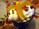 Снимка 1 от рецепта за Мелба с домашен сладолед