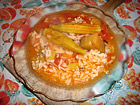 Снимка 1 от рецепта за Ориз и домати с бамя