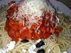 Снимка 1 от рецепта за Спагети с кренвирш