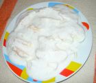 Снимка 1 от рецепта за Варени яйца в млечен сос