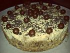Снимка 1 от рецепта за Бисквитена торта с шоколадов и мока мус