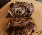 Снимка 1 от рецепта за Свинско руло с праз, орехи и сушени сини сливи