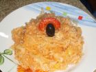 Снимка 1 от рецепта за Кисело зале с ориз в гювеч