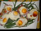 Снимка 1 от рецепта за Предястие със свинско филе и яйца