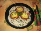 Снимка 1 от рецепта за Кошнички с гъбено-сметанов сос