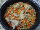 Снимка 1 от рецепта за Пилешки бутчета с китайски микс