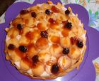 Снимка 1 от рецепта за Плодова торта с бишкоти
