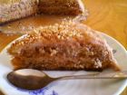 Снимка 1 от рецепта за Сладкиш с орехови блатове, орехов крем и орехов крокан