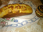 Снимка 1 от рецепта за Хляб със зехтин, кашкавал и маслини