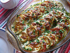 Снимка 1 от рецепта за Лятно редено със зеленчуци и козе сирене