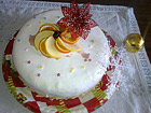 Снимка 1 от рецепта за Коледна торта с фондан
