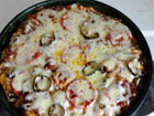 Снимка 1 от рецепта за Лесна пица с прошуто