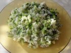 Снимка 1 от рецепта за Салата с ориз и краставица