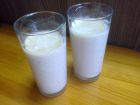 Снимка 1 от рецепта за Млечна напитка с банани и праскови