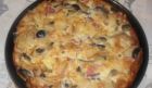 Снимка 1 от рецепта за Фритата с картофи, филе, маслини и гъби