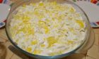 Снимка 1 от рецепта за Салата с майонеза и крема сирене