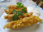 Снимка 1 от рецепта за Бързи пилешки хапки с корнфлейкс