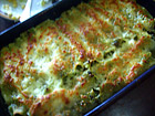Снимка 2 от рецепта за Канелони със спанак и сирене