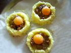 Снимка 2 от рецепта за Картофени гнезда