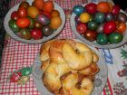 Снимка 7 от рецепта за Кузуначени кифлички с плънка от мармалад, стафиди и орехи