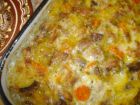 Снимка 4 от рецепта за Пилешки пържоли с гъби и картофи