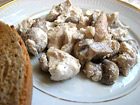 Снимка 1 от рецепта за Пилешко бонфиле с гъби в плик