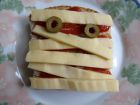 Сандвич мумия за Хелоуин