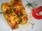 Снимка 9 от рецепта за Тиквички със сирене и яйце на фурна