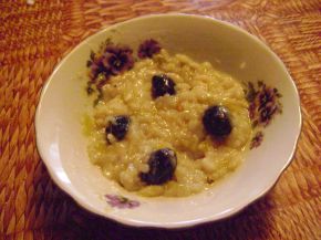 Снимка 1 от рецепта за Маслини с ориз и лук на фурна