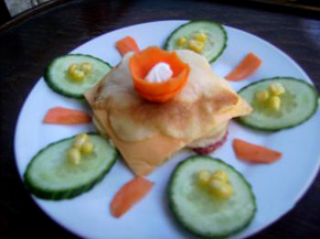Снимка 1 от рецепта за Палачинков сандвич