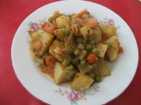 Снимка 1 от рецепта за Зеленчуци на фурна