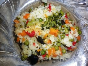 Снимка 1 от рецепта за Ориз със зеленчуци