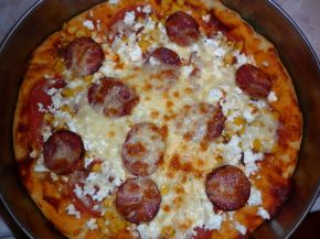 Снимка 1 от рецепта за Домашна пица II вид