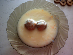 Снимка 1 от рецепта за Кюфтенца с бял сос