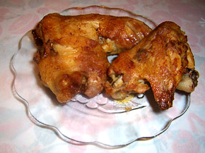 Снимка 1 от рецепта за Печено пиле на порции или пиле на грил