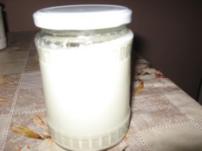 Снимка 1 от рецепта за Домашно кисело мляко