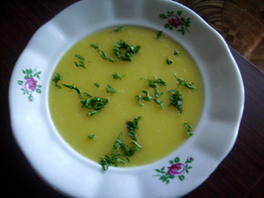 Снимка 1 от рецепта за Крем-супа от нахут