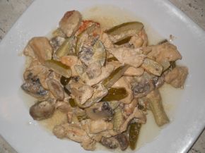 Снимка 1 от рецепта за Пиле `Жулиен`