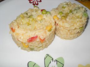 Снимка 1 от рецепта за Ориз с къри, соев сос и зеленчуци