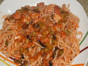 Снимка 1 от рецепта за Побългарени спагети