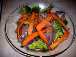 Снимка 1 от рецепта за Зеленчуци във фурна