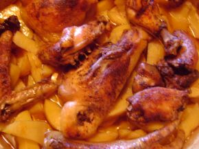 Снимка 2 от рецепта за Бавно печено пиле
