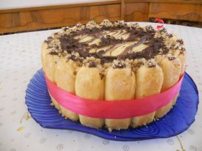 Снимка 3 от рецепта за Бишкотена ванилова торта с банани