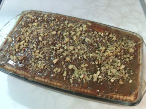 Снимка 5 от рецепта за Бисквитена торта с какаов крем