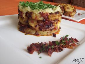 Снимка 2 от рецепта за Брат картофи с кашкавал