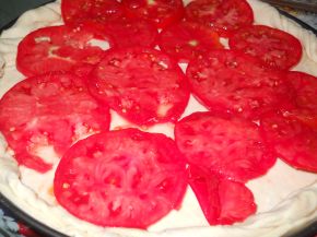 Снимка 3 от рецепта за Бутер тарта с домати и лук