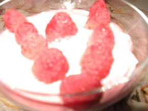 Снимка 3 от рецепта за Домашен малинов сладолед