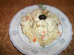 Снимка 4 от рецепта за Домашна руска салата