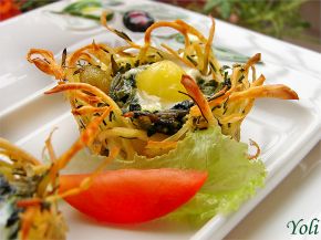 Снимка 1 от рецепта за Картофени гнезда на Йоланта